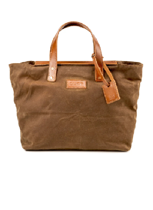 Waxed Leather Tote