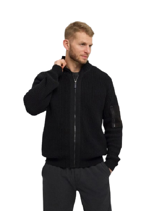 Full Zip Knit