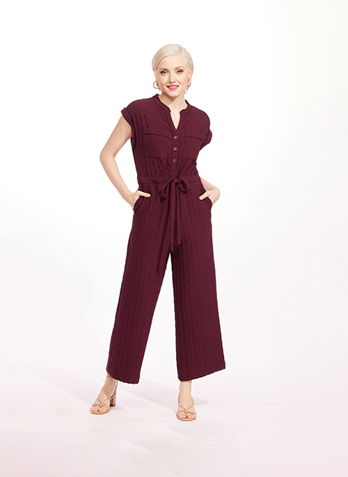 Textured Noah Jumpsuit