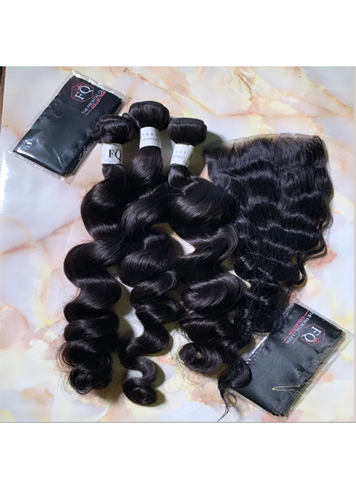 ThinLace™ Transparent 5 by 5 CLOSURE (LOOSE WAVE)