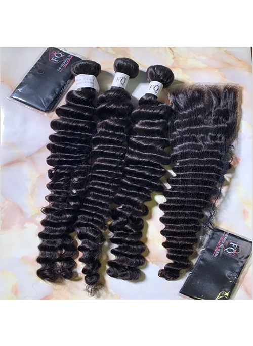 ThinLace™ Transparent 5 by 5 CLOSURE (DEEP WAVE)