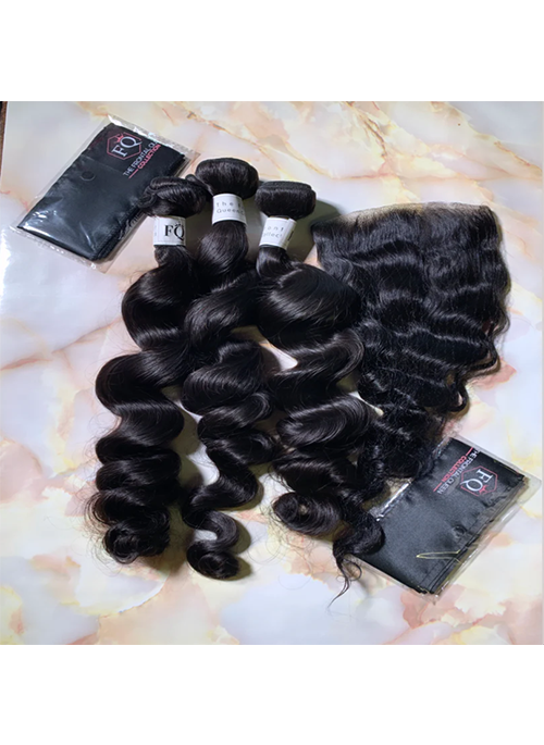 RAW Cambodian Loose Curly // Single Bundle