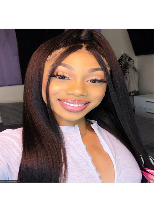 Newbie Kinky Straight Frontal Wig