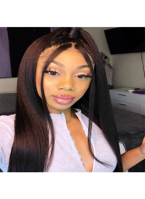 Newbie Kinky Straight Frontal Wig