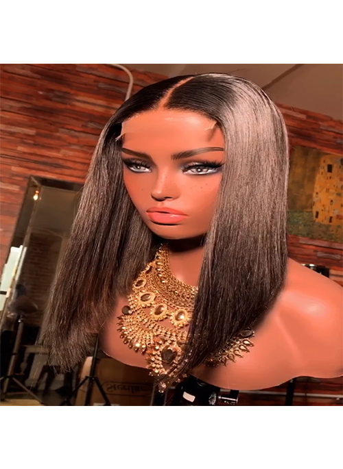 Cambodian Straight Closure Bob Wig