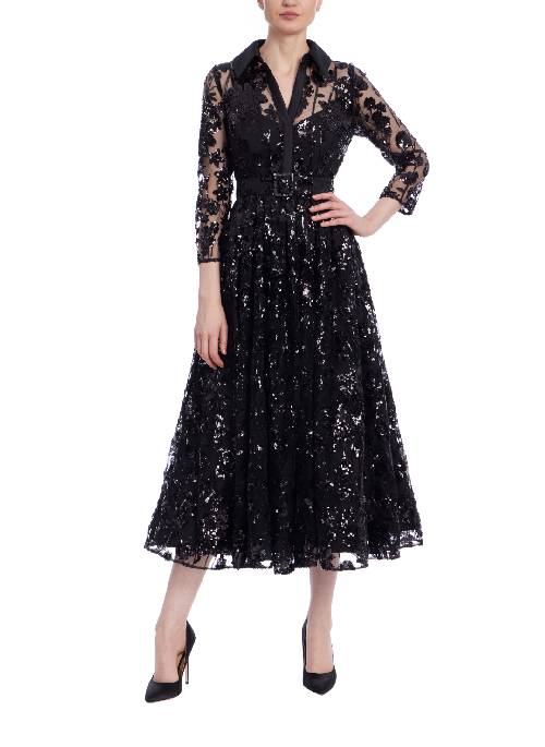 Sequin Lace Dress