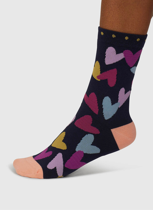 Tyas Heart Socks