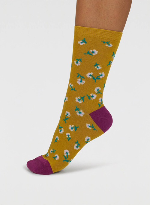 Mapel Floral Socks