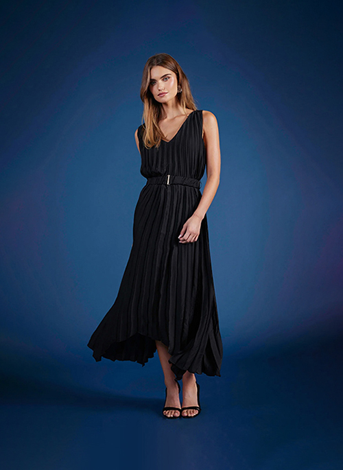 Highbrow Pleat Dress