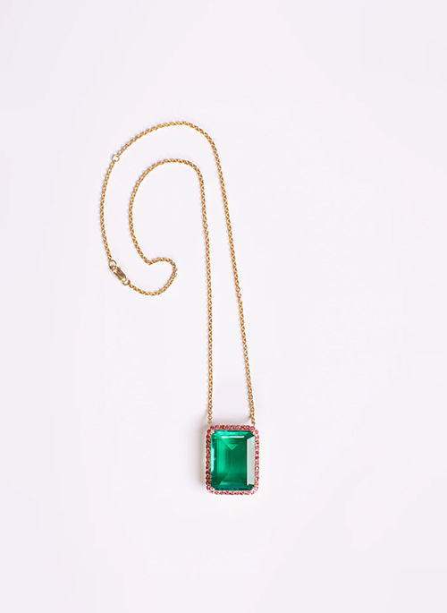Green Topaz Pendant