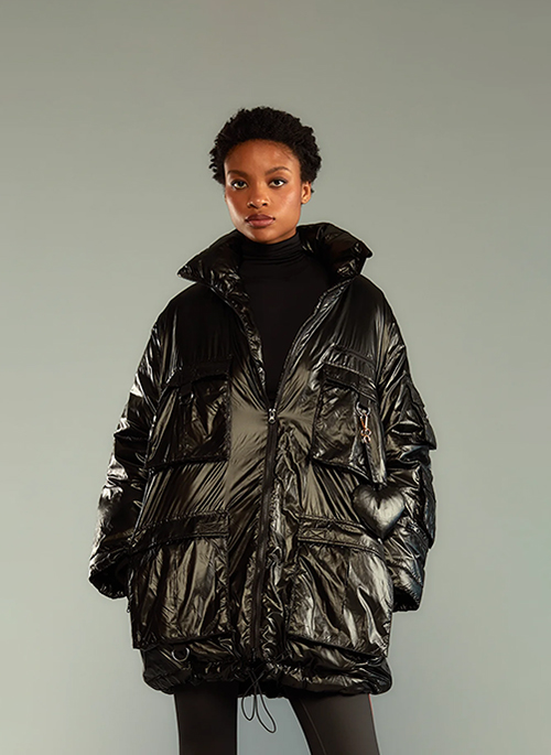 Cargo Puffer Coat