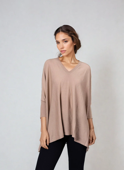 V Neck Cape