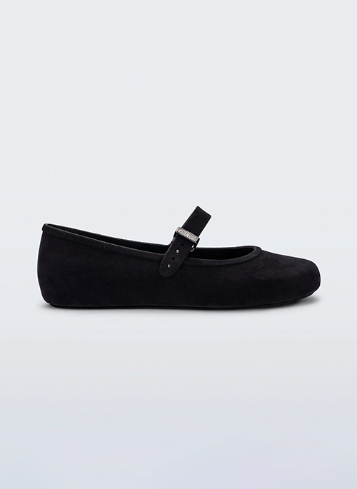 Velvet Ballerina Flat