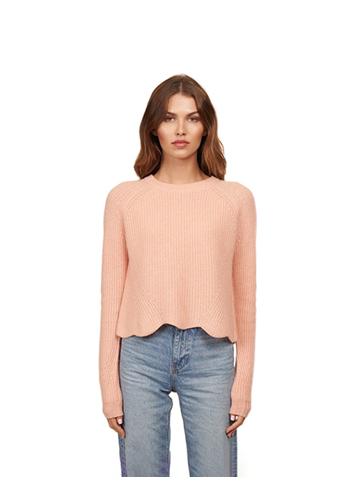 Scalloped Sweater