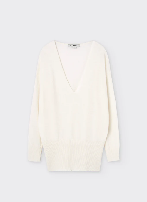 V-Neckline Cashmere Sweater