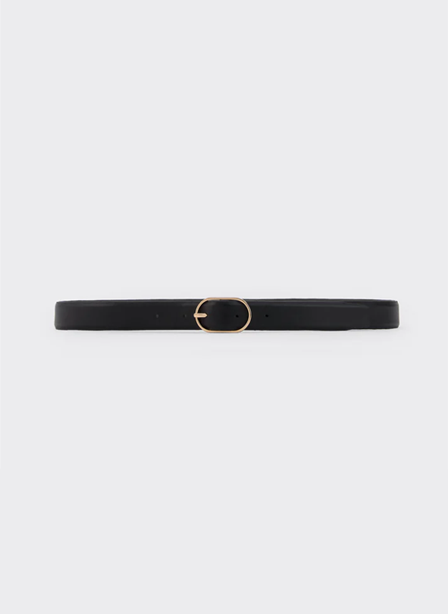 Skinny Leather Belt