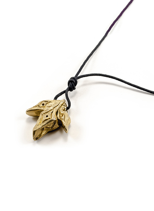 Triple Leaf Necklace