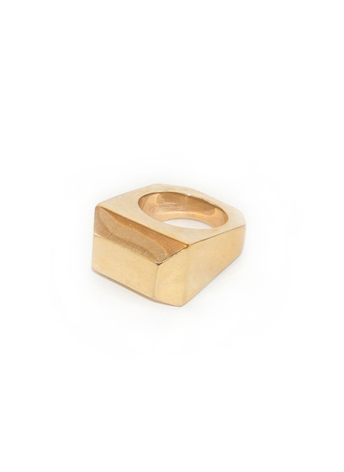 Block Signet Ring