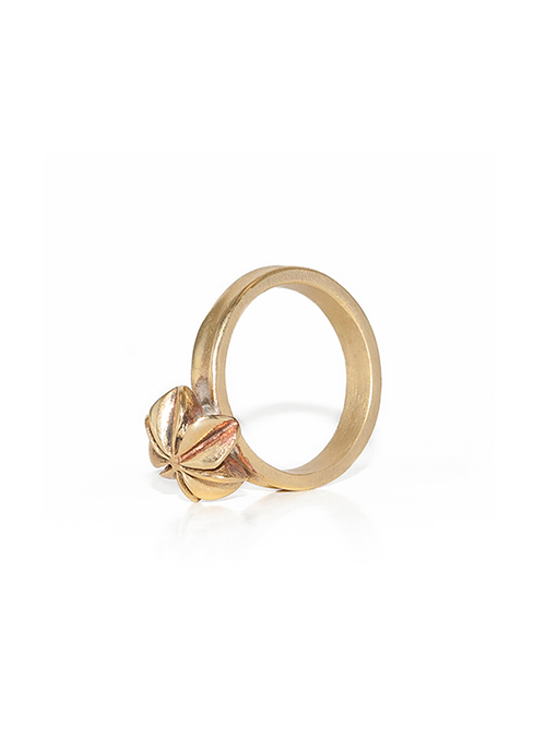 Brass Flower Ring