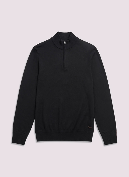 Quarter Zip Funnel Neck