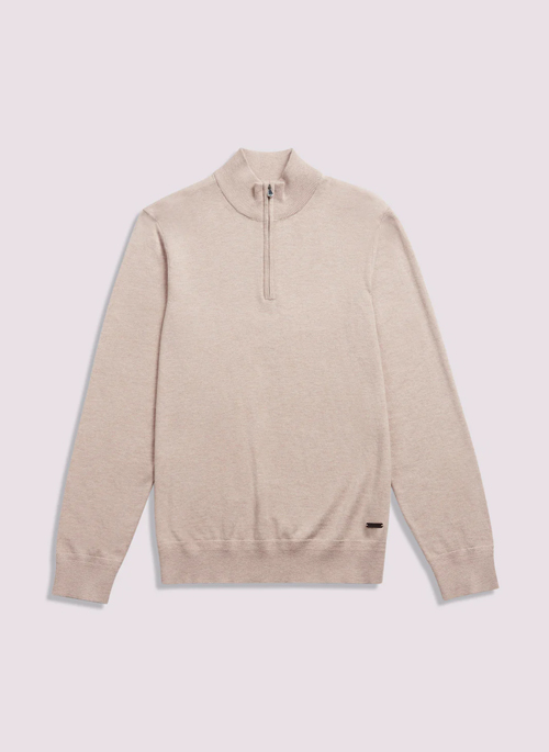 Quarter Zip Funnel Neck