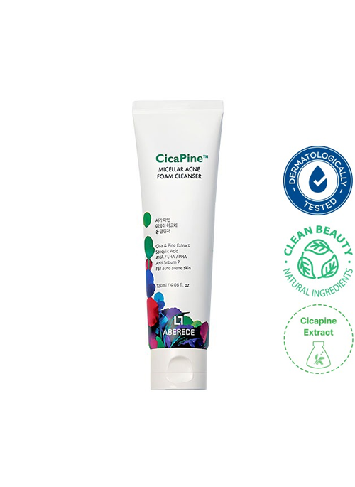  Cicapine Micellar Acne Foam Cleanser