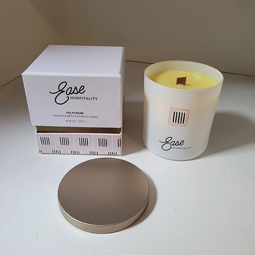 Palm Rose Candle