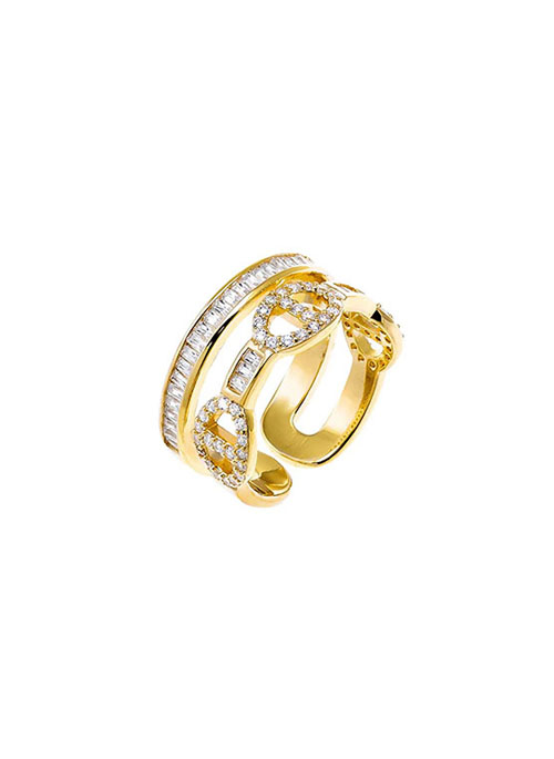 Double Row Ring