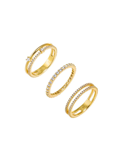 Band Rings Set