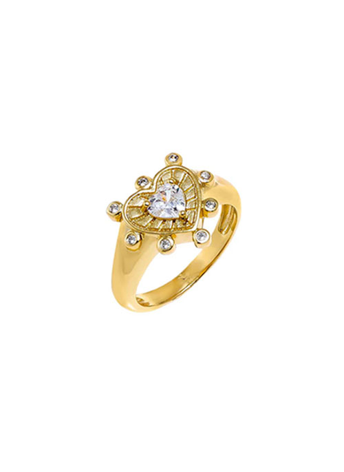 Heart Pinky Ring