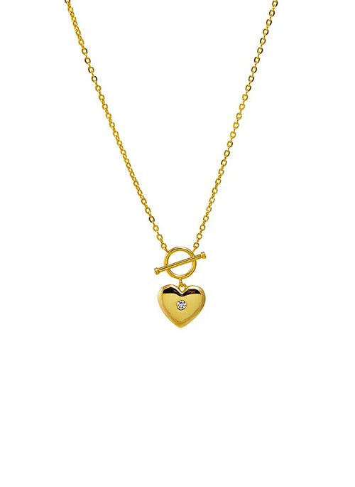 Heart Toggle Necklace