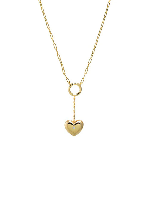 Bubble Heart Necklace