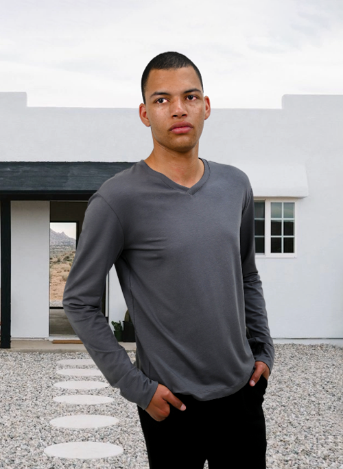 LS V-Neck