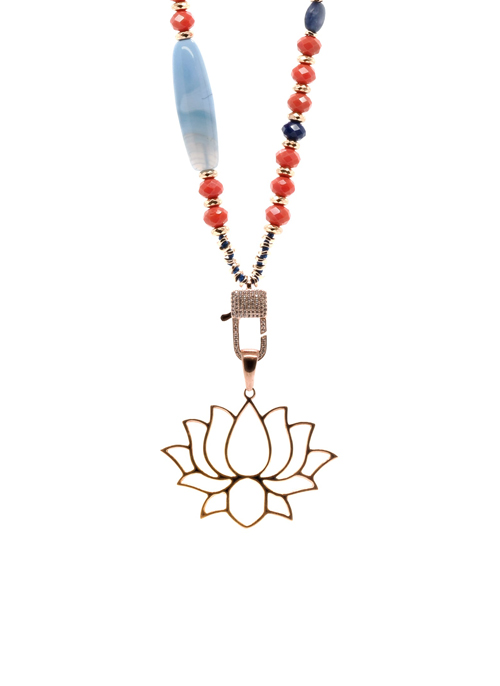 Lotus Flower Necklace
