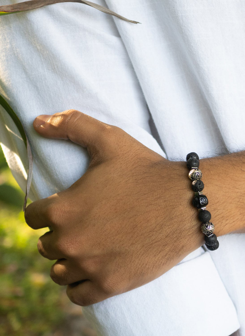 Lava Skull Bracelet