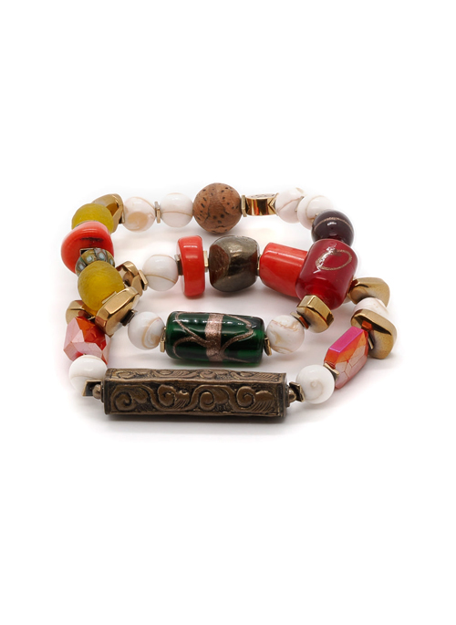 Ethnic Beaded Bracelet