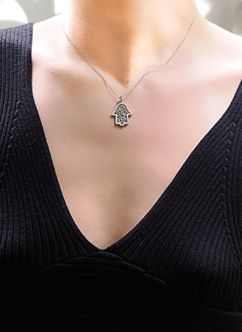 Hamsa Necklace