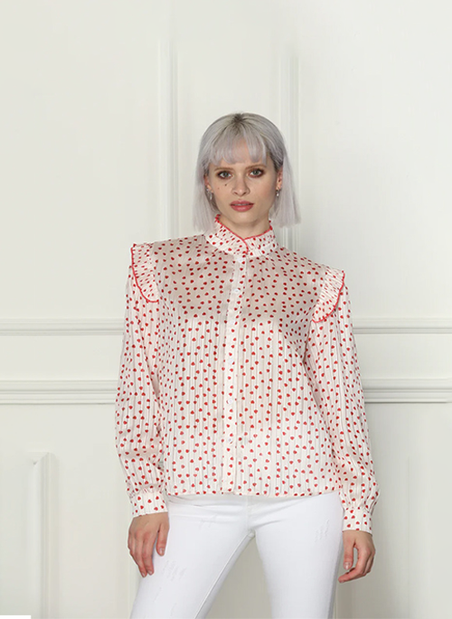 Heart Print Shirt