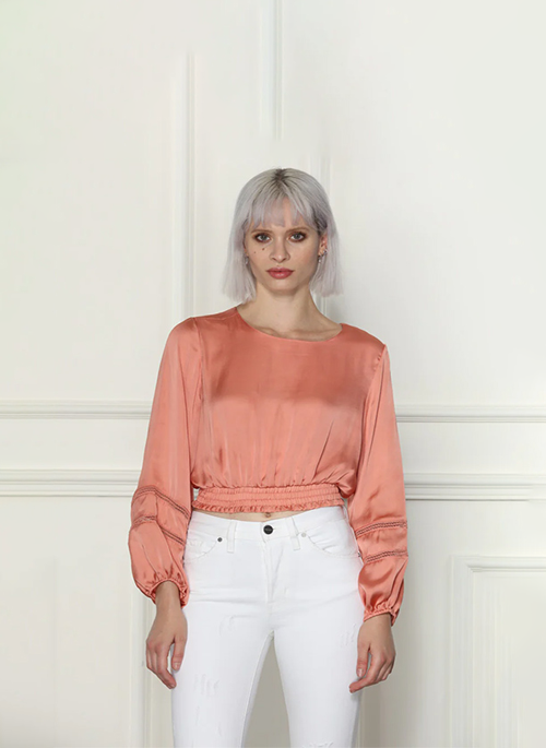 Silky Crop Top