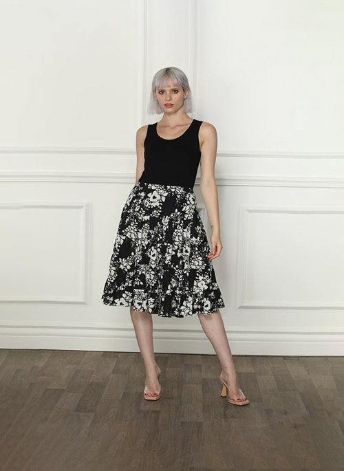 Tank Print Dress