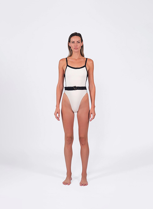 Greece Belted One-Piece