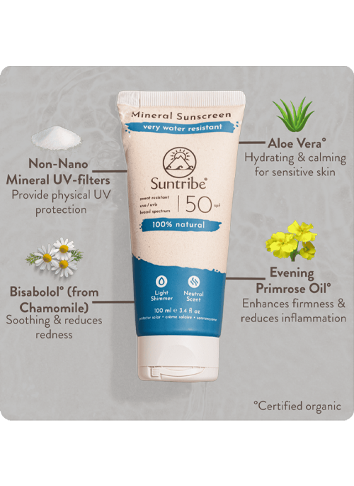 Organic Mineral Sunscreen SPF 50