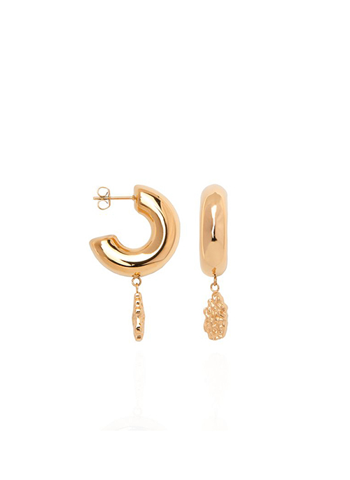 Mar/Sun Pendant Earrings