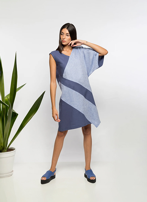 Colorblocked Dress
