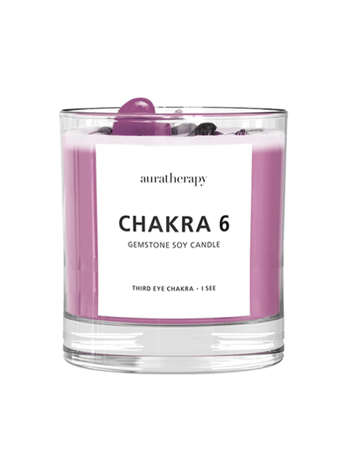Chakra Gemstone Candle