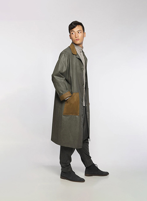 Olive Trench Coat
