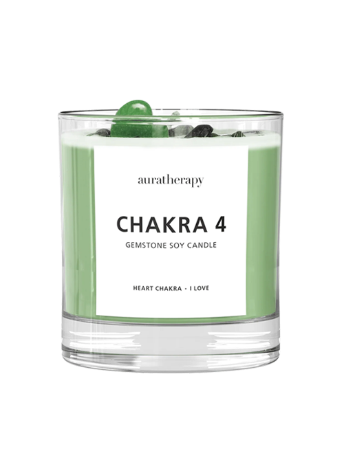 Chakra Gemstone Candle