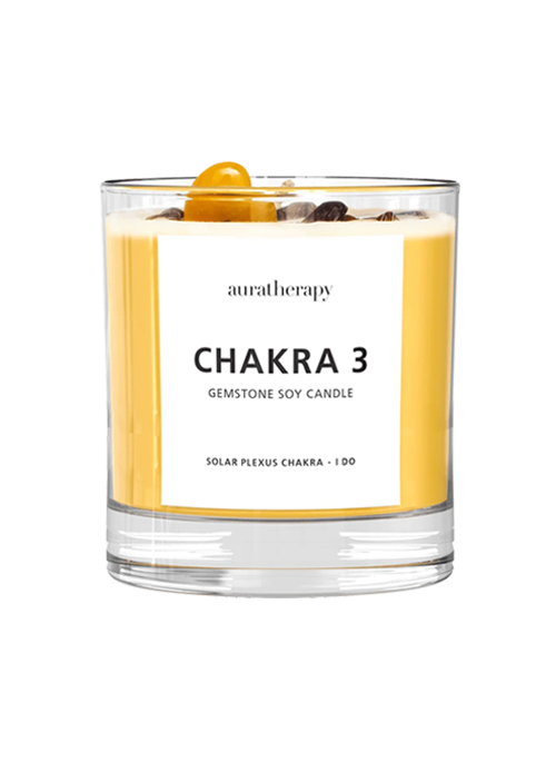 Chakra Gemstone Candle