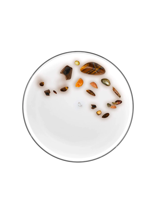 Chakra Gemstone Candle