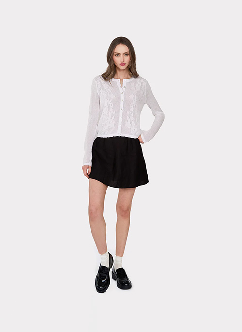 Mesh Cardigan